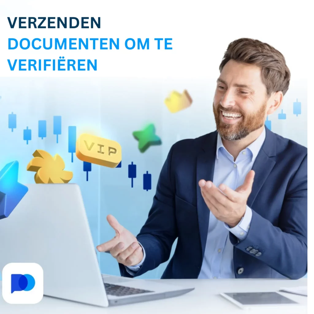 Documenten opsturen voor verificatie.